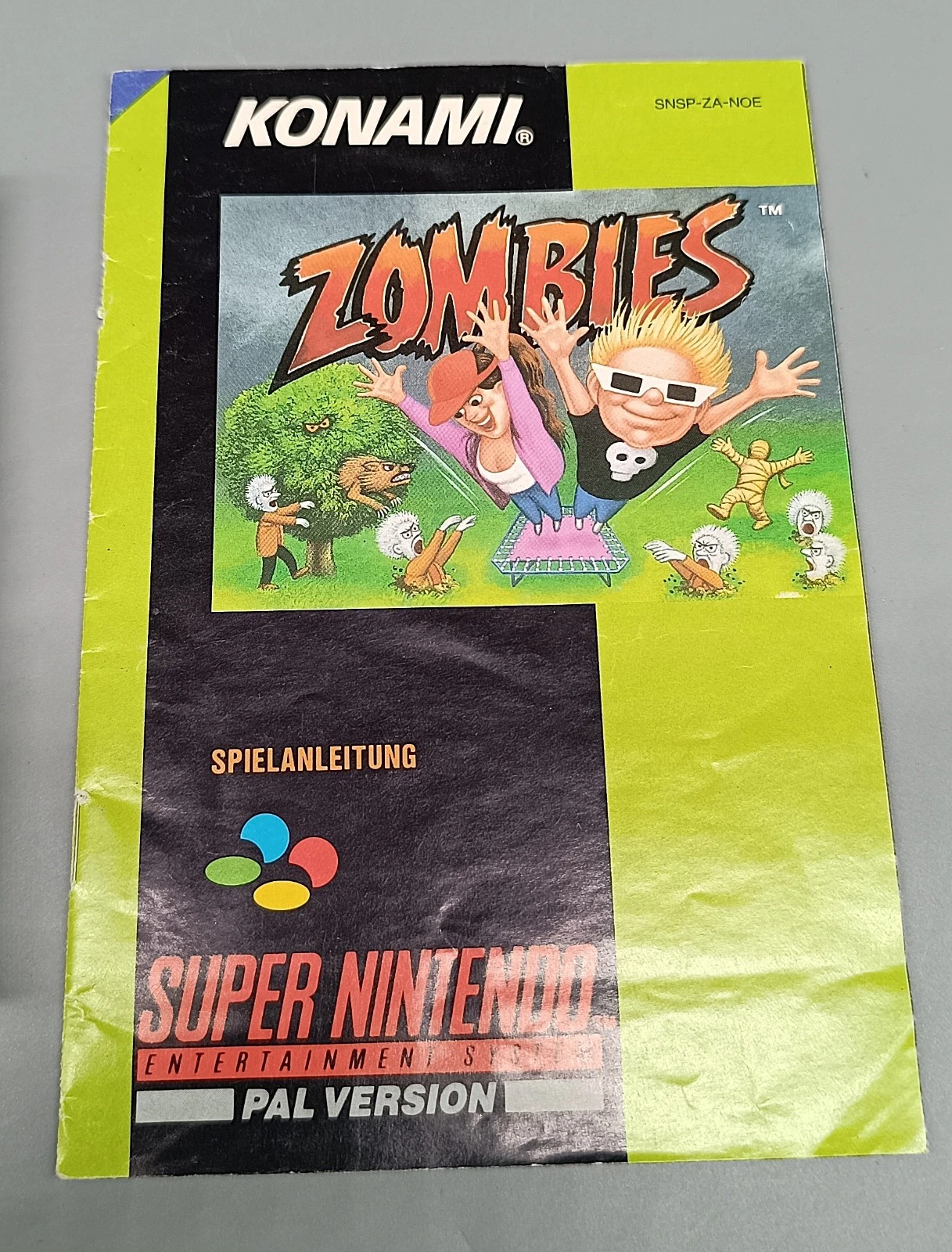 Zombies SNES CIB — Akzeptabel