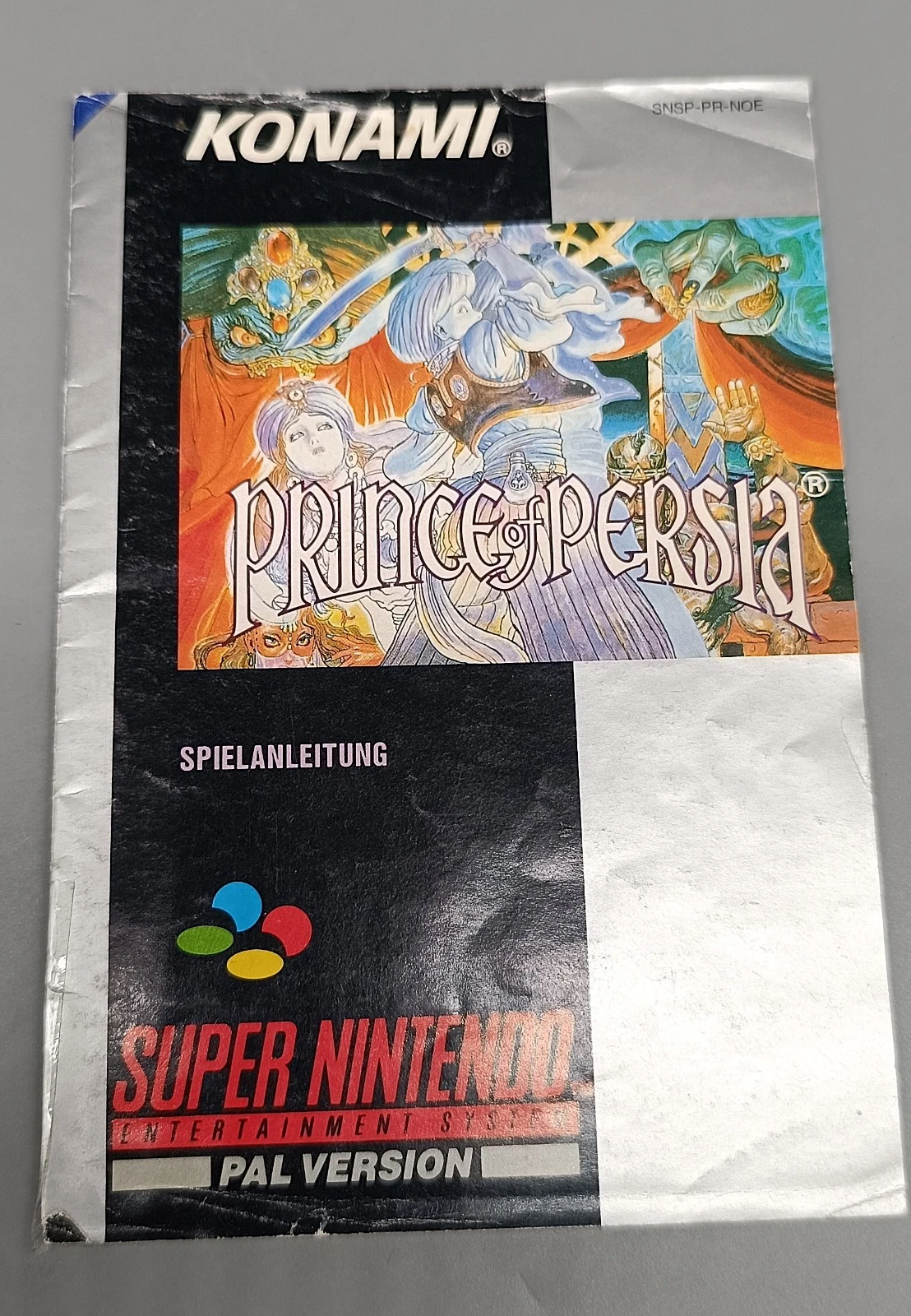 Prince of Persia SNES CIB — akzeptabel