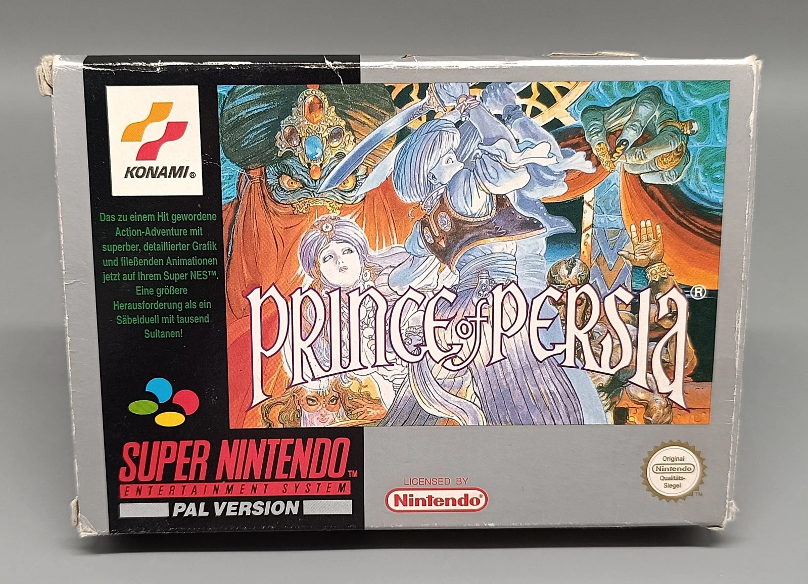 Prince of Persia SNES CIB — akzeptabel